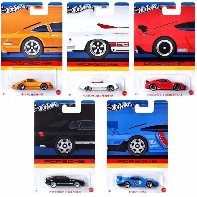 Hot Wheels Silver Series Porsche Celebrations 2024 Set