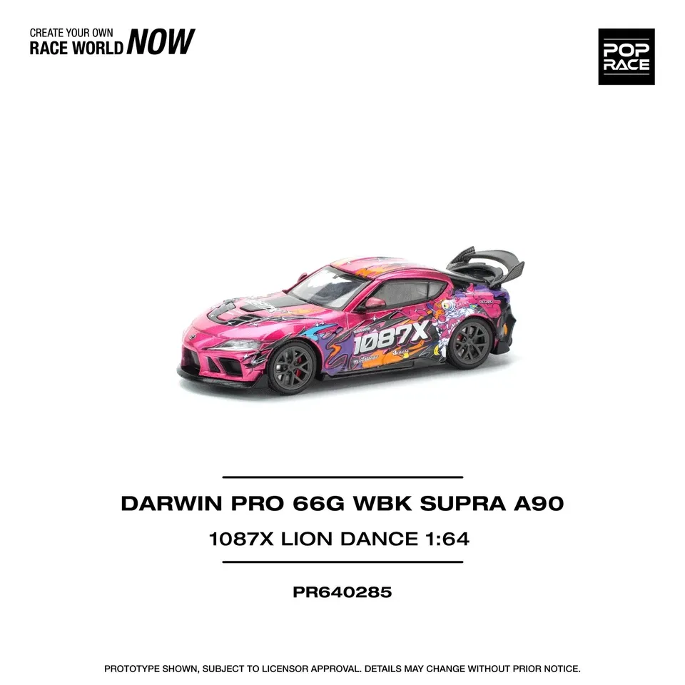 Pop Race Darwin Pro 66G WBK Supra