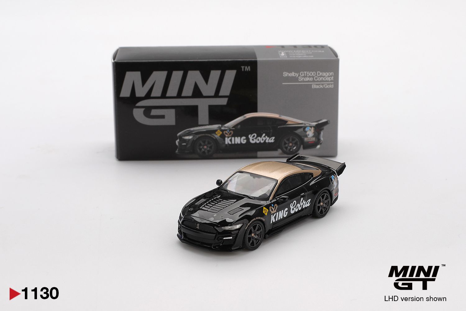 Mini GT Shelby GT500 Dragon Snake Concept Black/Gold