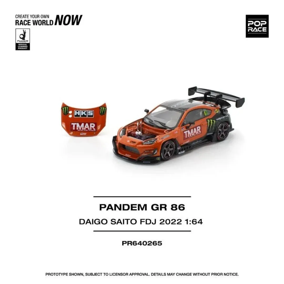 Pop Race Pandem GR 86 Daigo Saito FDJ 2022
