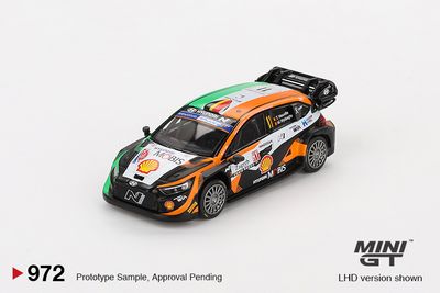 Mini GT Hyundai i20 N Rally1 #11 2023 Rally Croatia  Power Stage Winner