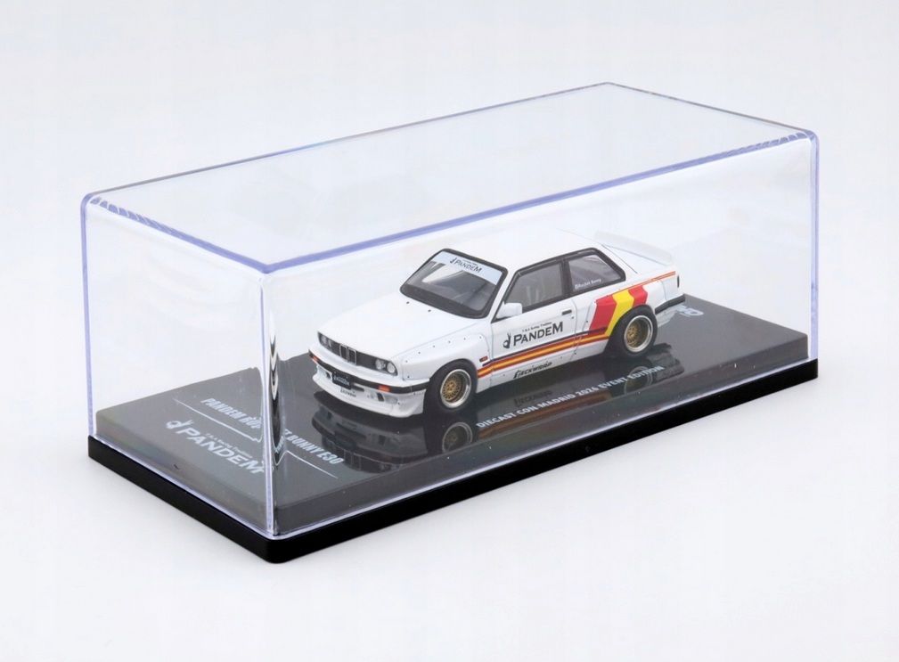 Inno64 BMW E30 Pandem Rocket Bunny Matt White Diecast Con Madrid 2026 Event Edition