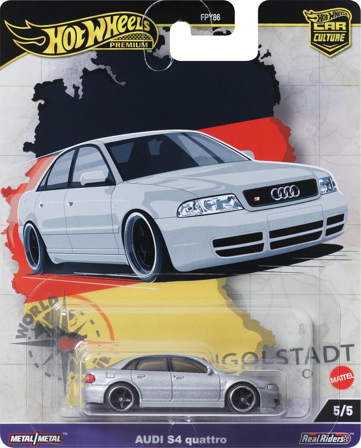 Hot Wheels Premium Audi S4 Quattro