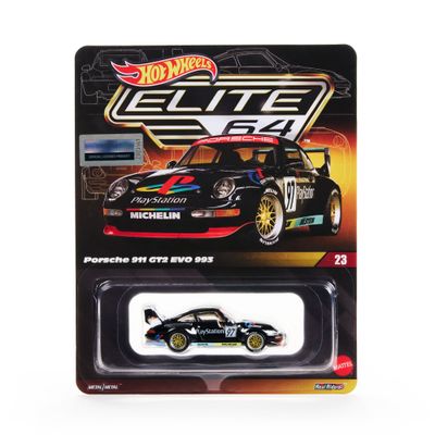 Hot Wheels Elite 64 Porsche 911 GT2 EVO 993 Playstation