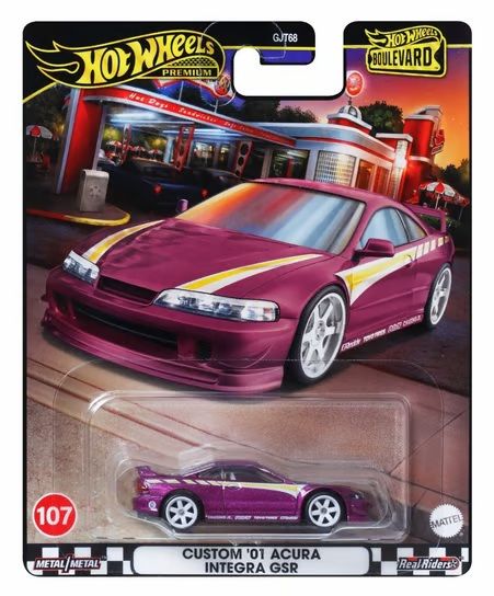 Hot Wheels Custom '01 Acura Integra GSR
