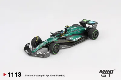 Mini GT Aston Martin AMR24 #14 2024 F1 Canadian GP Fernando Alonso