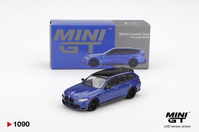 Mini GT BMW M3 Competition Touring Portimao Blue Mettalic