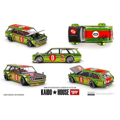 Kaido 164 Datsun Kaido 510 Wagon OG Flow Yellow
