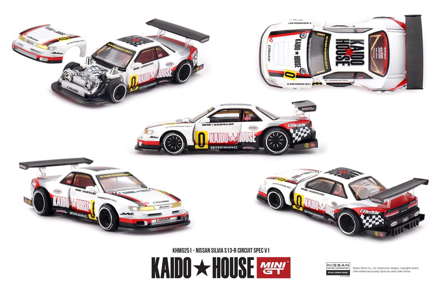 Kaido 251 Nissan Silvia S13-R Circuit Spec V1