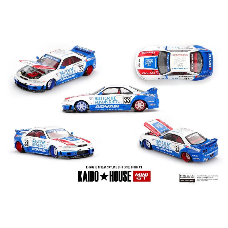 Kaido 213 Nissan Skyline GT-R [R33] BFTHR V1