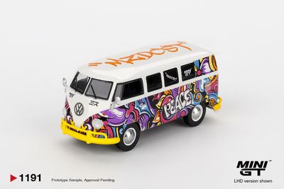 Mini GT Volkswagen T1 Microbus Mizu Design