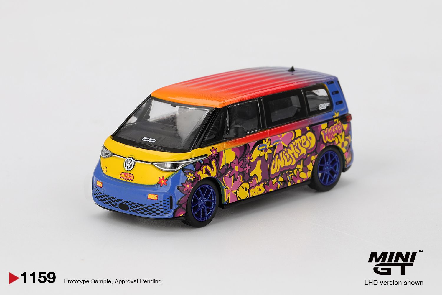 Mini GT Volkswagen ID.Buzz KW/BBS