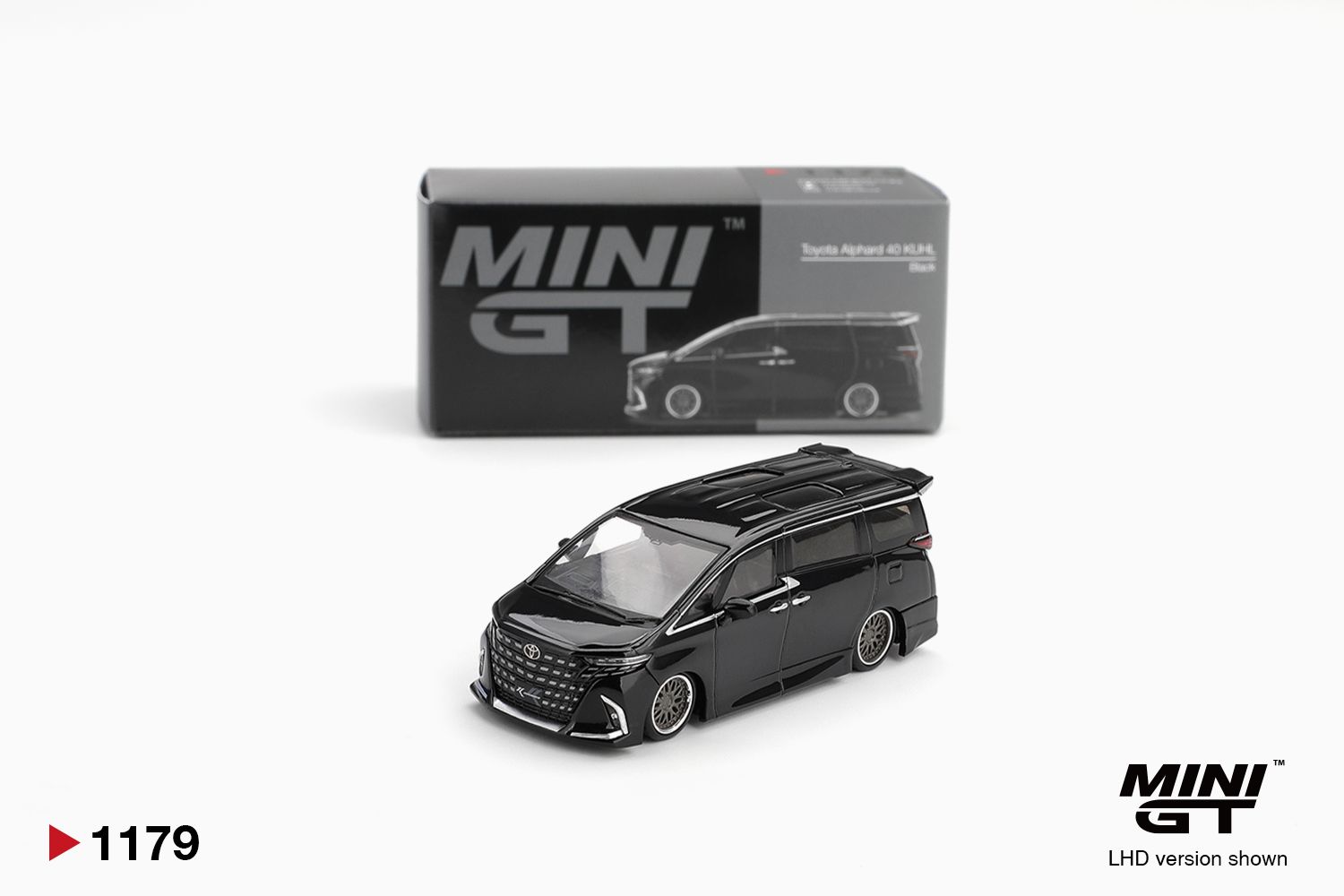 Mini GT Toyota Alphard 40 KUHL Black