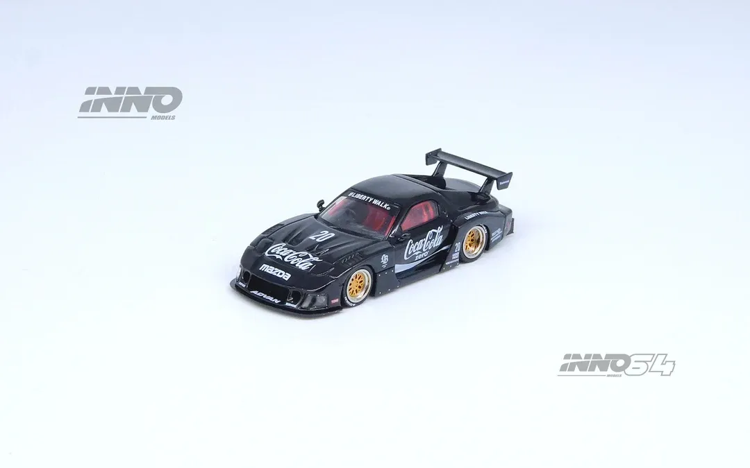 Inno64 Mazda RX7 (FD3S) LB-Super Silhouette LBWK Coca-Cola Zero