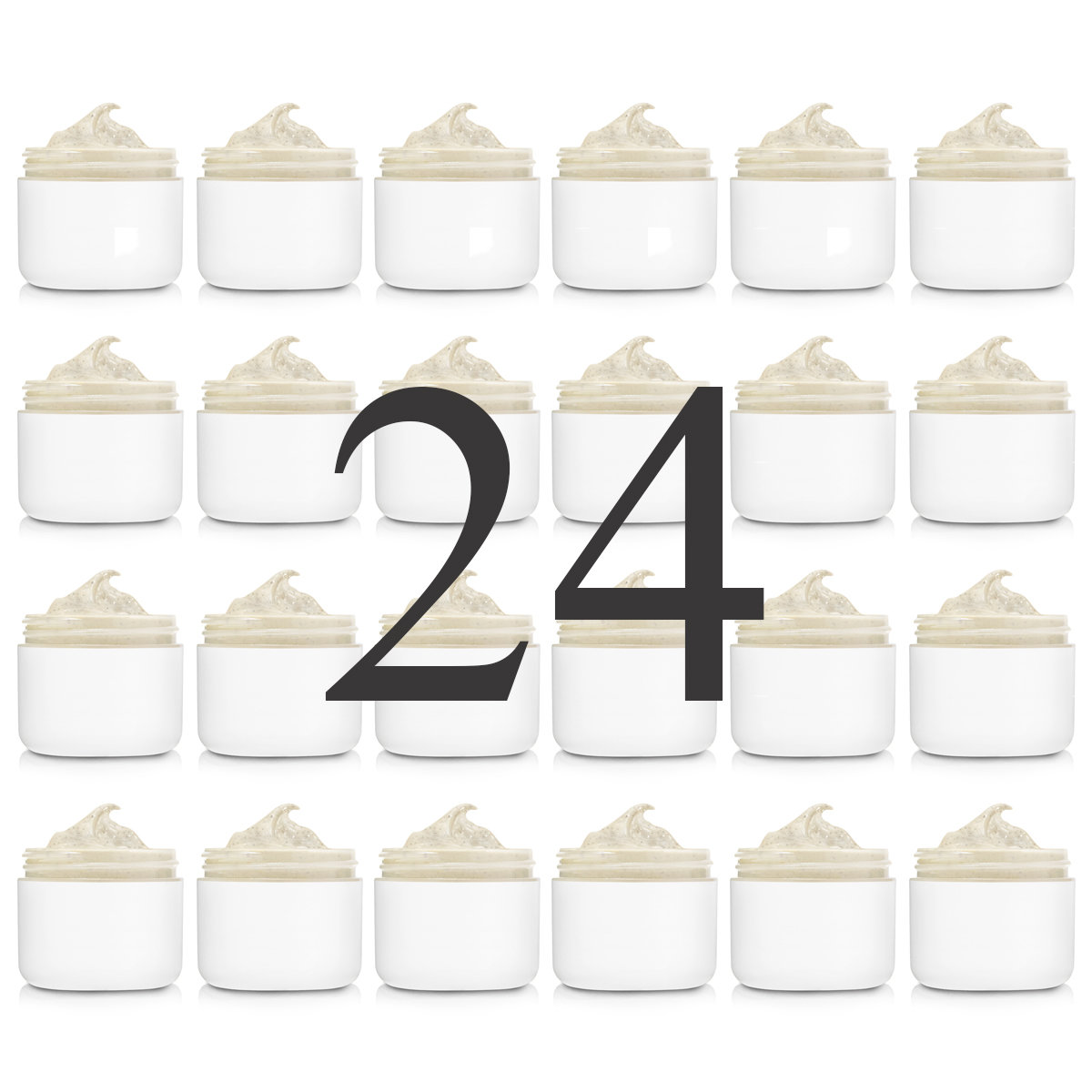 Almond Honey Scrub, Online Purchase Options: 2 fl-oz (Set of 24)
