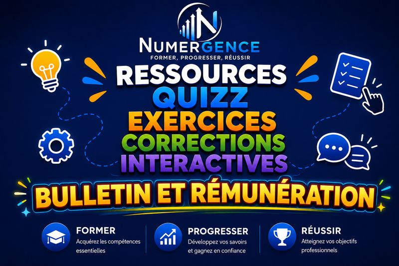 Ressources et Exercices Bulletin et Rémunération