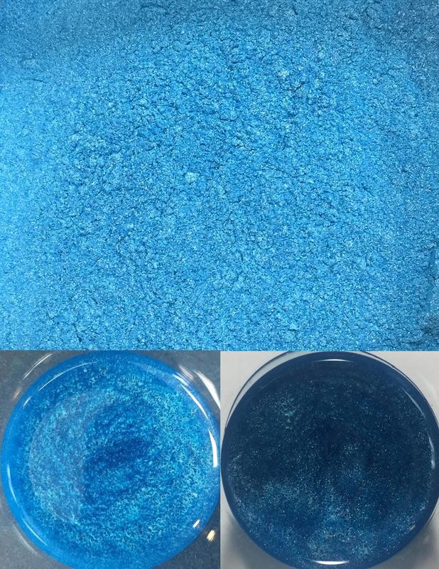 metallic pigments royal blue/pigments métalliques bleu royal