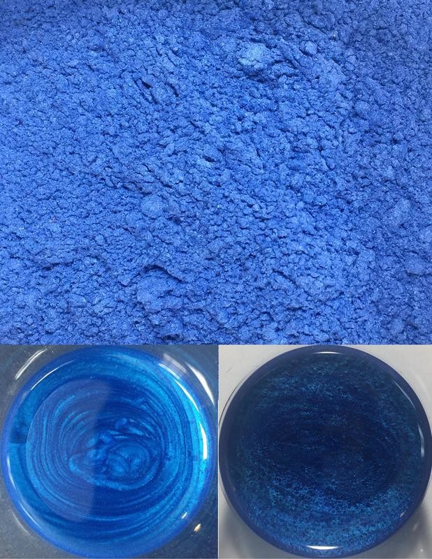 metallic pigments midnight blue/pigments métalliques bleu minuit