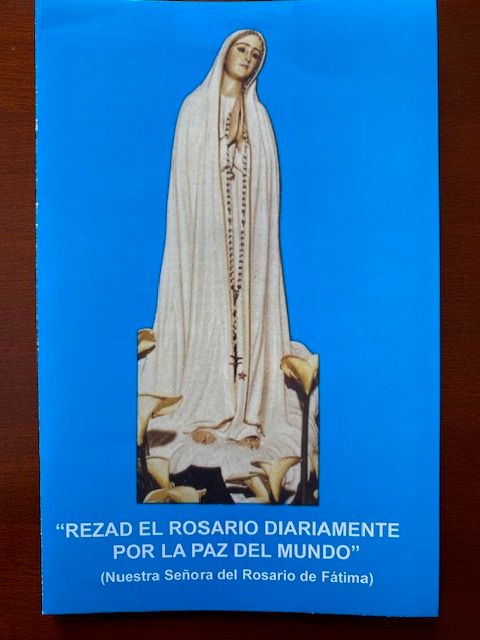 Pray the Rosary Daily for World Peace - small pamphlet - Spanish