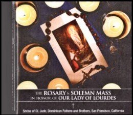 Lourdes Rosary and Mass CD