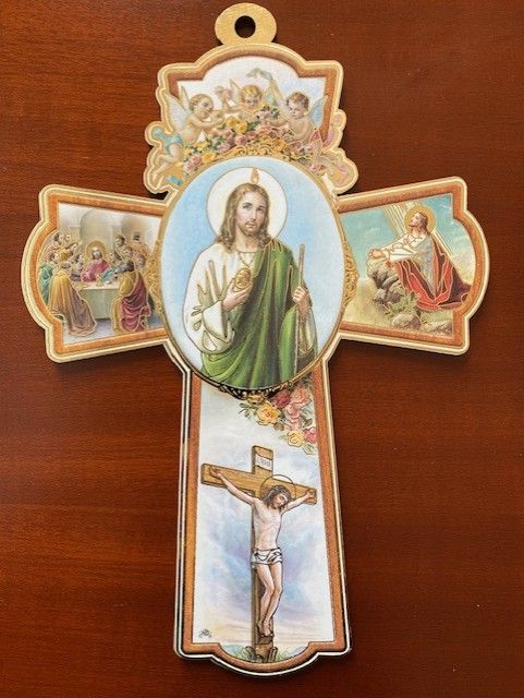 St. Jude Cross with Life of Christ St. Jude Cross with Life of Christ