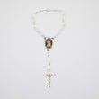 Divine Mercy One Decade Auto Rosary, Crystal