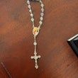 Sacred Heart Clear Auto Travel Rosary Sacred Heart Clear Auto Travel Rosary