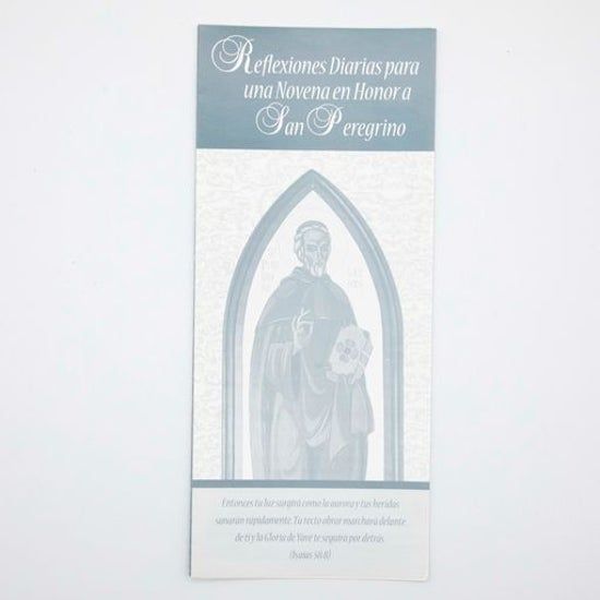 St. Peregrine Novena Pamphlet - Spanish