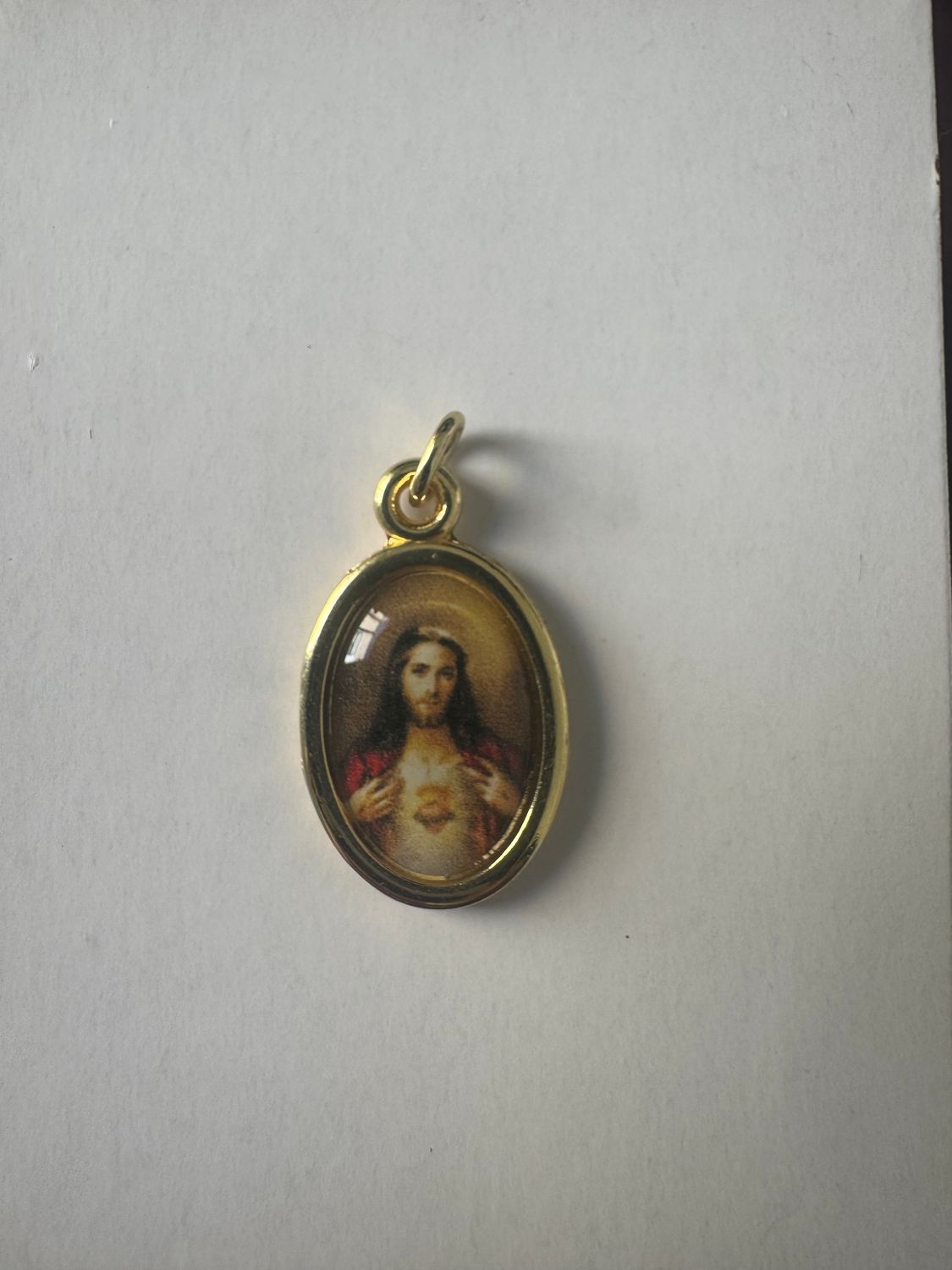 Sacred Heart of Jesus - Gold tone Frame Sacred Heart of Jesus - Gold tone Frame