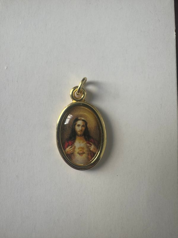 Sacred Heart of Jesus - Gold tone Frame