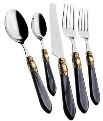 Oxford Gold Ring 5 Piece Place Setting