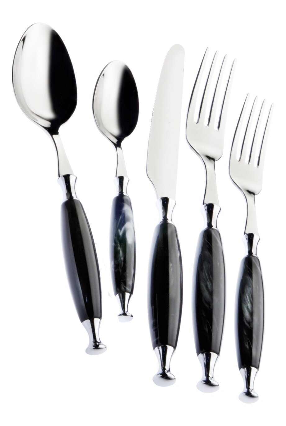 Country 5 Piece Place Setting black