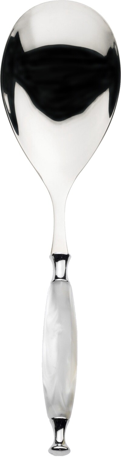 Country Rice Casserole Serving Spoon white