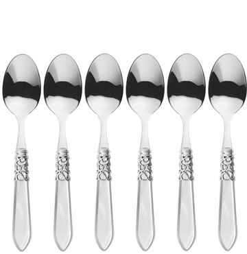 Melodia Coffee Spoons Set white
