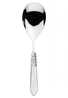 Melodia Rice Serving Spoon white