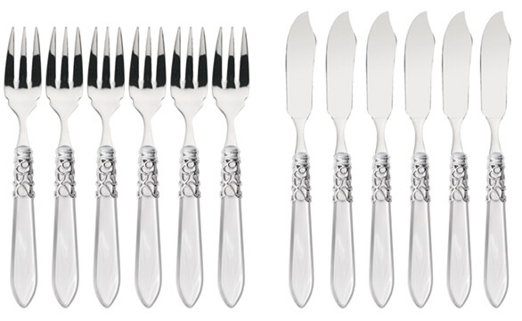 Melodia Fish Set white