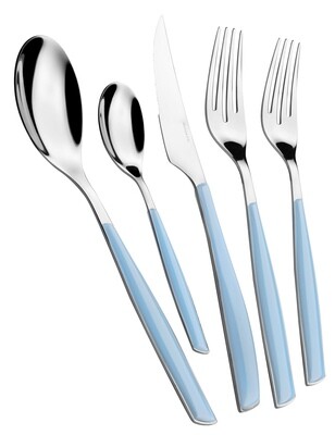 Glamour 5 Piece Place Setting blue sky Glamour 5 Piece Place Setting blue sky