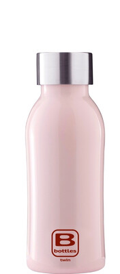 B Bottle Twin 350 ml Light Pink