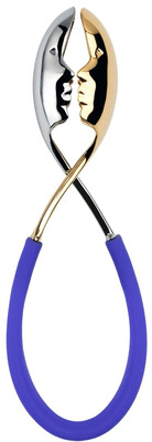 Molla Kiss Salad Tong  Gold / Blue