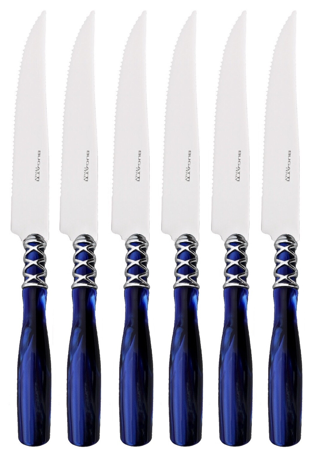 Arianna Steak Knives Set royal blue