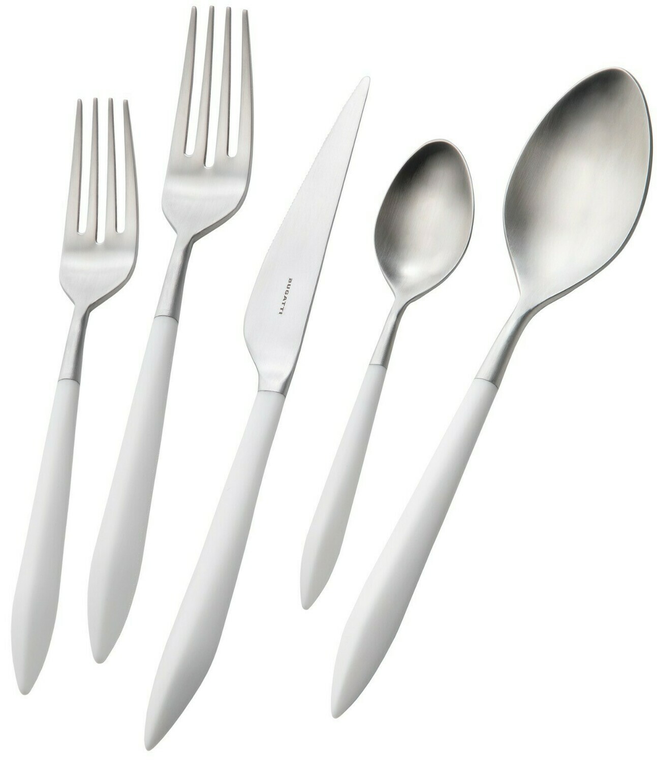 Ares 5 Piece Place Setting white