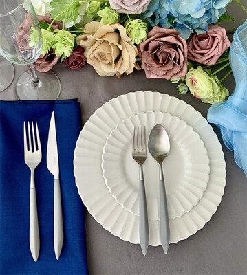Ares 5 Piece Place Setting grey
