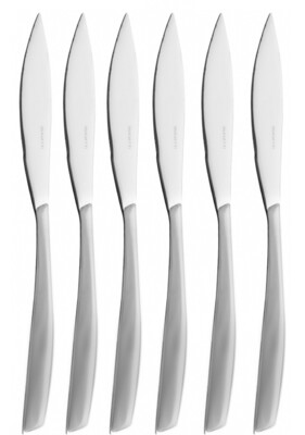 Glamour Steak Knives Set grey