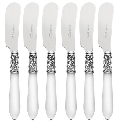 Melodia Spreaders / Butter Knives Set clear