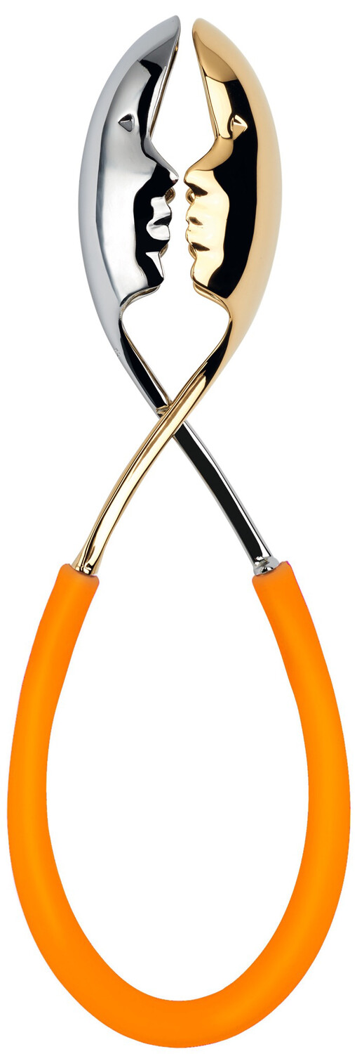 Molla Kiss Salad Tong  Gold / Orange