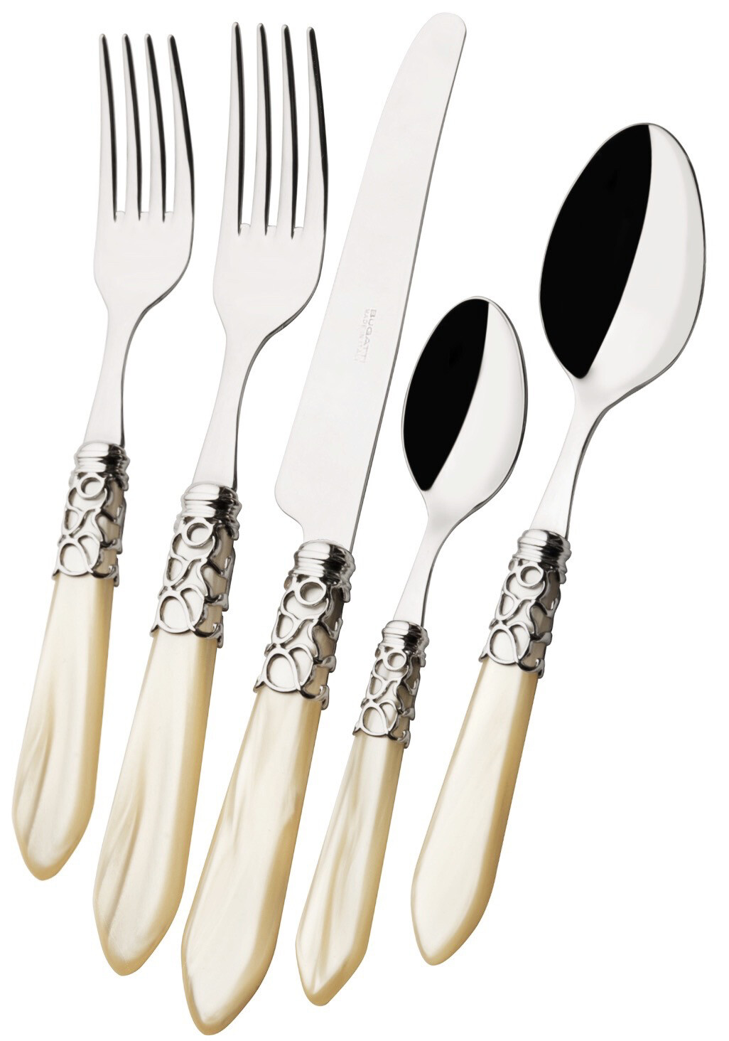 Melodia Brilliant 5 Piece Place Setting ivory