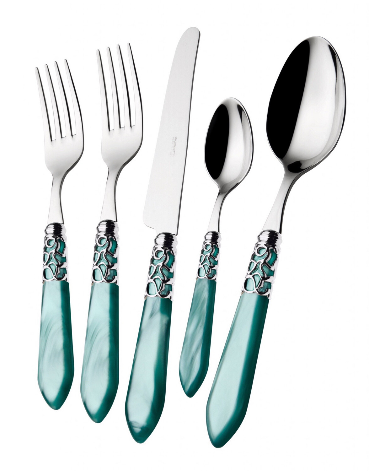 Melodia Brilliant 5 Piece Place Setting turquoise 