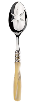 Arianna Slotted Serving Spoon Ivory Arianna Slotted Serving Spoon Ivory