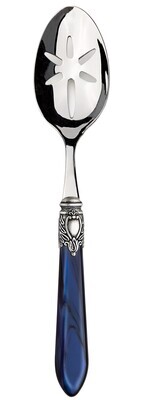 Oxford Slotted Serving Spoon blue