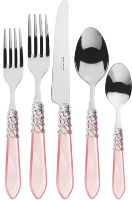 Melodia Brilliant 5 Piece Place Setting Pink